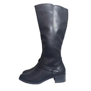 Easy Street Jewel Black Riding Boots Sz 9.5M